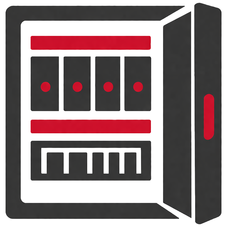 Icon ortsfeste Anlagen und Maschinen