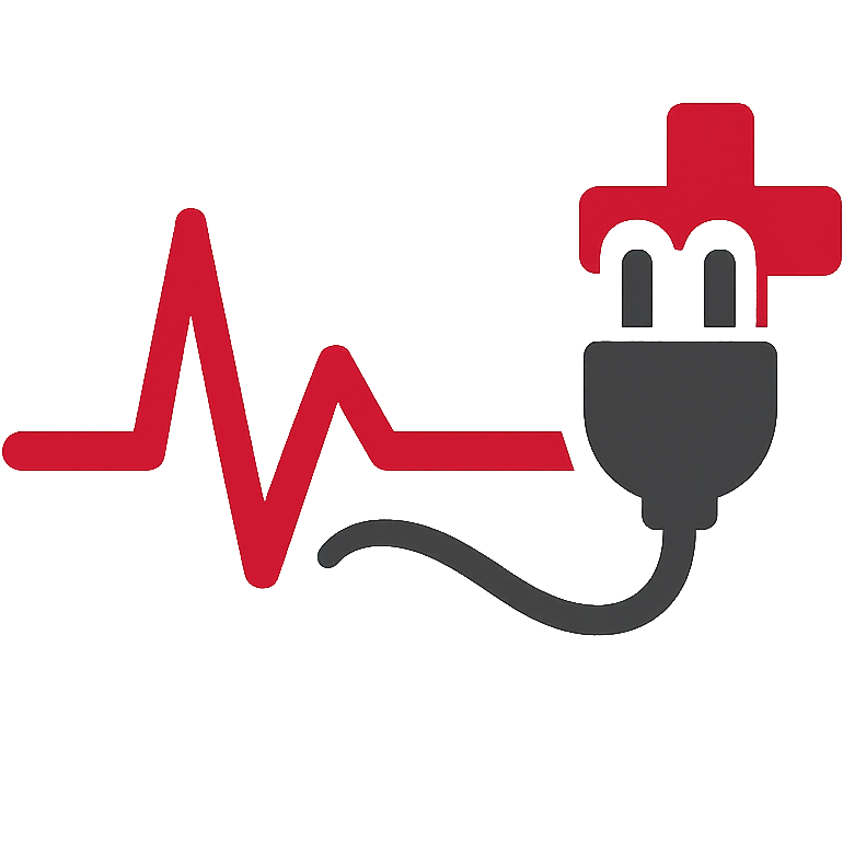 Icon Pflegebetten und medizinische Elektrogeräte